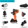 BLACK+DECKER 20V MAX MATRIX Drill, Power Tool Combo Kit, 6-Tool Set, Cordless Tool Set (BDCDMT1206KITC)