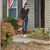 BLACK+DECKER Electric Leaf Blower, Leaf Vacuum and Mulcher 3 in 1, 250 mph Airflow, 400 cfm Delivery Power, Reusable Bag Included, Corded (BEBL7000)
