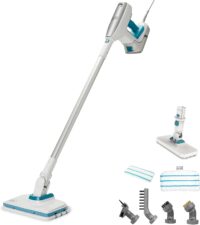 BLACK+DECKER Steam Cleaner, Multipurpose with 6 Attachments, Corded (BHSM15FX08)