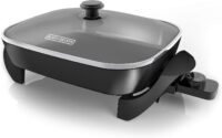 Black & Decker SK1215BC Family Sized Electric Skillet, Black
