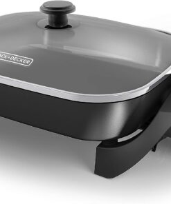 Black & Decker SK1215BC Family Sized Electric Skillet, Black