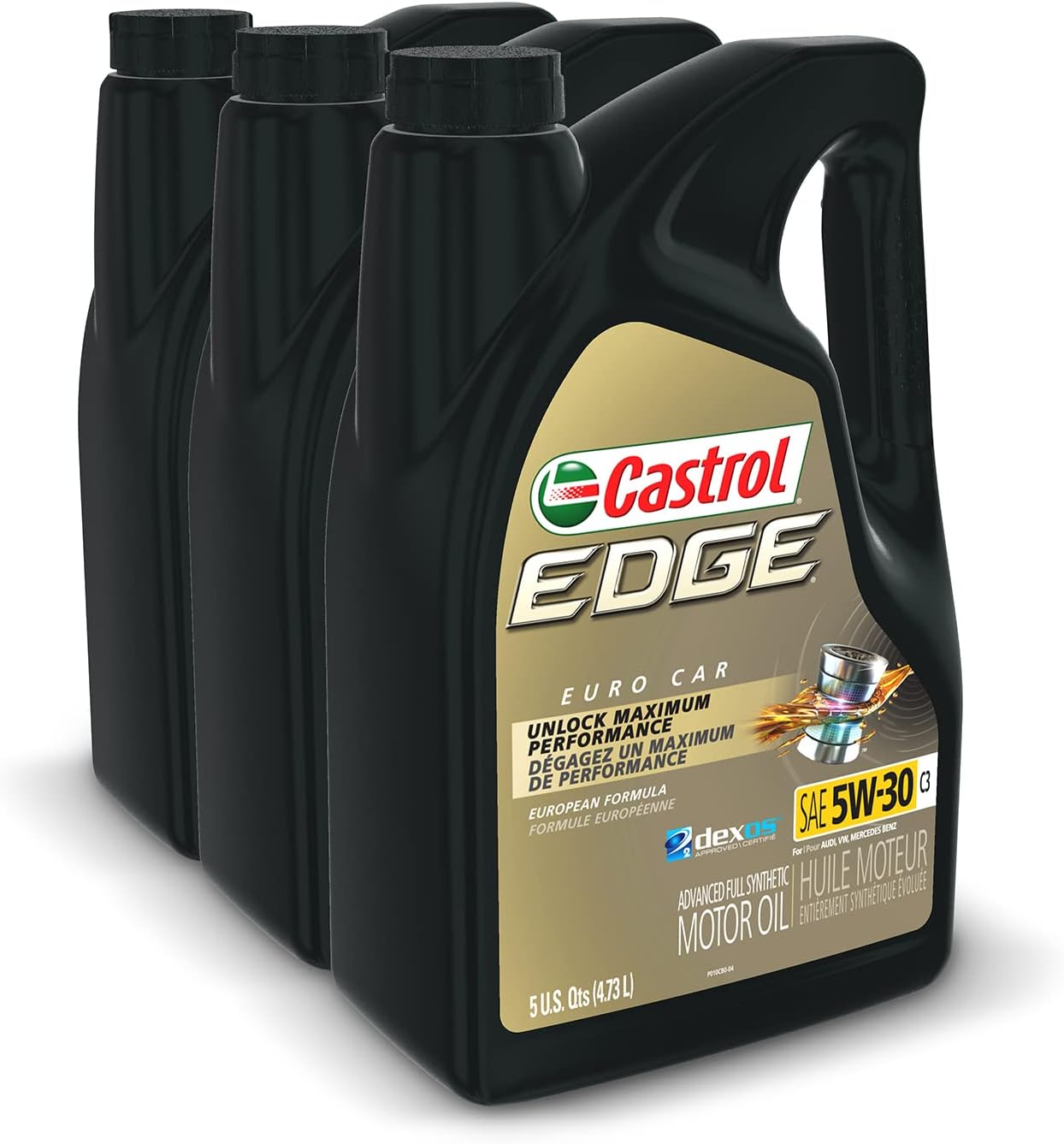 Castrol Full Synthetic Engine Oil 5W-30 5 Quart