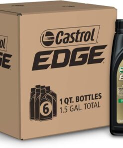 Castrol EDGE Euro 5W-40 A3 B4 Advanced Full Synthetic Motor Oil, 1 Quart, Pack of 6