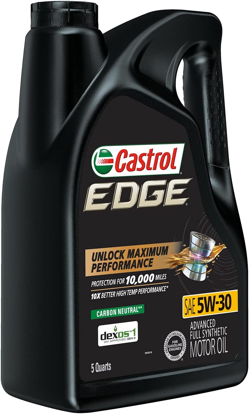 Castrol Edge 5W-40 Oil Castro Full Synthetic Motor Oil 5 Quarts