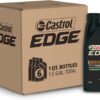 Castrol Edge 5W-50 Advanced Full Synthetic Motor Oil, 1 Quart, Pack of 6