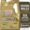 Castrol Edge Extended Performance 5W-30 Advanced Full Synthetic Motor Oil, 5 Quarts, Pack of 3