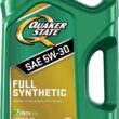 Quaker State Full Synthetic 5W-30 Motor Oil (5-Quart, Case of 3)