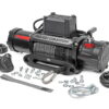 Rough Country 12,000 LB PRO Series Electric Winch , 85 FT Synthetic Rope Fairlead , Clevis Hook , 12FT Remote ,PRO12000S