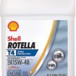 Shell Rotella T4 Triple Protection Conventional 15W-40 Diesel Engine Oil (2.5-Gallon, Single)