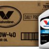 Valvoline Daily Protection 10W-40 Conventional Motor Oil 1 QT, Case of 6