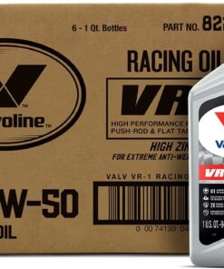 Valvoline VR1 Racing SAE 20W-50 Motor Oil 1 QT, Case of 6