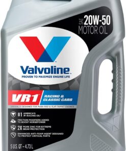 Valvoline VR1 Racing SAE 20W-50 Motor Oil 5 QT