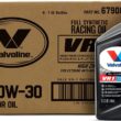 Valvoline VR1 Racing Synthetic SAE 10W-30 Motor Oil 1 QT, Case of 6