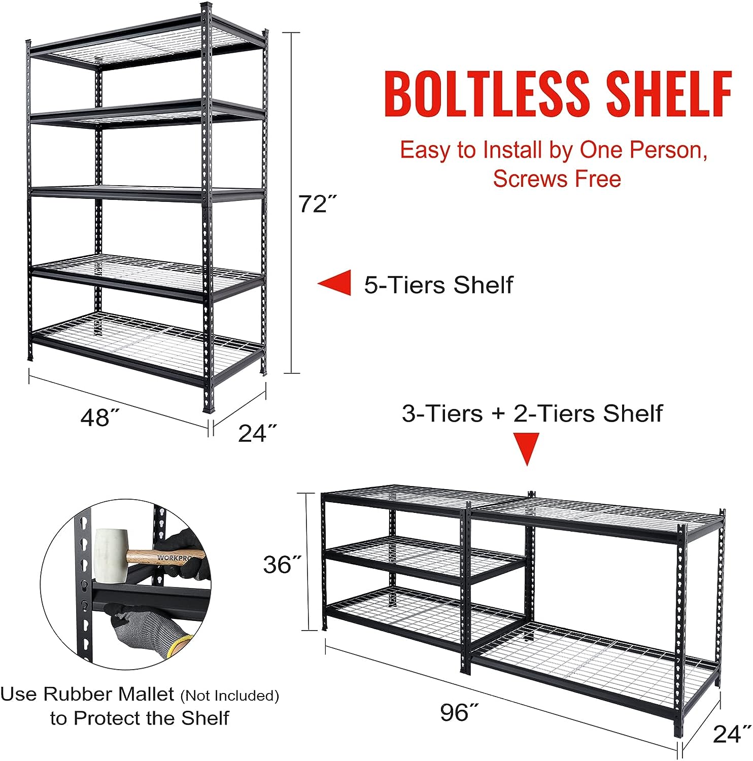 https://discounttoday.net/wp-content/uploads/2023/09/WORKPRO-5-Tier-Metal-Shelving-Unit-48W-x-24D-x-72H-Heavy-Duty-Adjustable-Storage-Rack-4000-lbs-Load-Capacity-Total-4.jpg