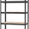 WORKPRO 5-Tier Metal Storage Shelving Unit, 36”W x 18”D x 72”H, Adjustable Storage Rack Heavy Duty Shelf