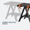 WORX WX051 Pegasus Folding Work Table & Sawhorse