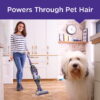 BLACK+DECKER PET 2-N-1 Cordless Lithium Stick Vacuum with Smartech, HCUA525JP BLACK+DECKER PET 2-N-1 Cordless Lithium Stick Vacuum with Smartech, HCUA525JP
