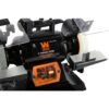 WEN BG625V 6 in. 2.5 Amp Variable Speed Bench Grinder with Flexible Work Light