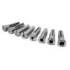 WEN 33182A Imperial Steel Collet Set for R8 Metal Milling Machines (8-Piece)