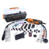 WEN 23190 1.3 Amp Variable Speed Steady-Grip Rotary Tool with 190-Piece Accessory Kit, Flex Shaft and Carrying Case