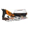 WEN 23190 1.3 Amp Variable Speed Steady-Grip Rotary Tool with 190-Piece Accessory Kit, Flex Shaft and Carrying Case