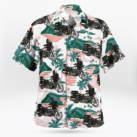 Houston Police Department Motorcycle Hawaiian Shirt