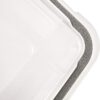 IRIS USA 4Pack 36qt WEATHERPRO Airtight Plastic Storage Bin with Lid and Seal and 4 Secure Latching Buckles