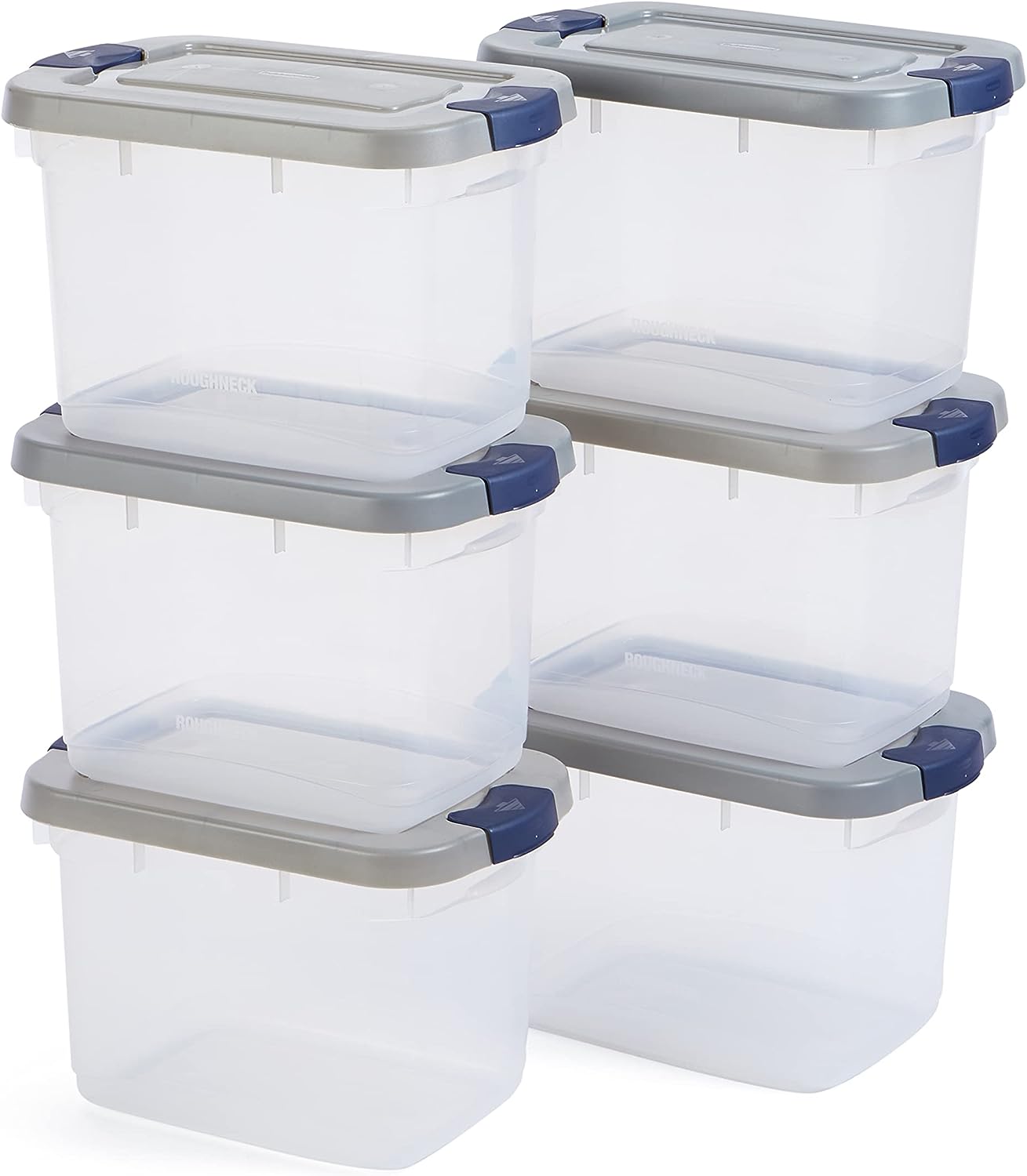 Refrigerator Organizer Bins, Set Of 6 Plastic Organizer Bins, BPA Free