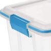 Sterilite Large 20 Quart Multipurpose Clear Plastic Storage Container Tote with Latching Lid for Home and Office Organization (24 Pack) Sterilite Large 20 Quart Multipurpose Clear Plastic Storage Container Tote with Latching Lid for Home and Office Organization (24 Pack)