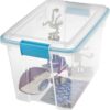 Sterilite Large 20 Quart Multipurpose Clear Plastic Storage Container Tote with Latching Lid for Home and Office Organization (24 Pack) Sterilite Large 20 Quart Multipurpose Clear Plastic Storage Container Tote with Latching Lid for Home and Office Organization (24 Pack)