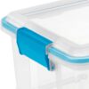 Sterilite Multipurpose 12 Quart Plastic Storage Container Tote Box with Secure Gasket Sealed Latching Lids for Home and Office Organization, (12 Pack) Sterilite Multipurpose 12 Quart Plastic Storage Container Tote Box with Secure Gasket Sealed Latching Lids for Home and Office Organization, (12 Pack)