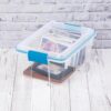 Sterilite Multipurpose 12 Quart Plastic Storage Container Tote Box with Secure Gasket Sealed Latching Lids for Home and Office Organization, (12 Pack) Sterilite Multipurpose 12 Quart Plastic Storage Container Tote Box with Secure Gasket Sealed Latching Lids for Home and Office Organization, (12 Pack)