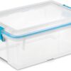 Sterilite Multipurpose 12 Quart Plastic Storage Container Tote Box with Secure Gasket Sealed Latching Lids for Home and Office Organization, (6 Pack) Sterilite Multipurpose 12 Quart Plastic Storage Container Tote Box with Secure Gasket Sealed Latching Lids for Home and Office Organization, (6 Pack)