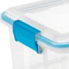 Sterilite Multipurpose 12 Quart Plastic Storage Container Tote Box with Secure Gasket Sealed Latching Lids for Home and Office Organization, (6 Pack) Sterilite Multipurpose 12 Quart Plastic Storage Container Tote Box with Secure Gasket Sealed Latching Lids for Home and Office Organization, (6 Pack)