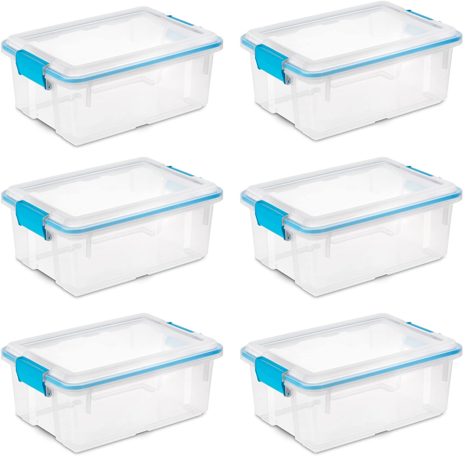 Sterilite Multipurpose 12 Quart Plastic Storage Container Tote Box