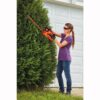 BLACK+DECKER LHT218C1 20V MAX Cordless Battery Powered Hedge Trimmer Kit with (1) 1.5Ah Battery & Charger