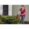 BLACK+DECKER LHT218C1 20V MAX Cordless Battery Powered Hedge Trimmer Kit with (1) 1.5Ah Battery & Charger