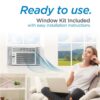 BLACK+DECKER BD06WT6 6,000 BTU Window Air Conditioner with Remote in White