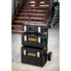 DEWALT DWST08210 TOUGHSYSTEM 9.6 in. 0-Drawer Utility Cart Tool Box Carrier