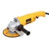 DEWALT DW840K 13 Amp 7 in. Heavy Duty Angle Grinder with Bag and Wheels