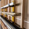 DEWALT DXSTACLR 12 in. x 36 in. Steel Cantilever Storage Rack System in Black/Yellow (3-Pack)