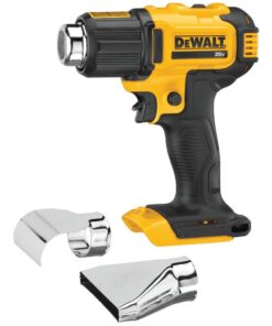 DEWALT DCE530B 20V MAX Cordless Compact Heat Gun with Flat and Hook Nozzle Attachments