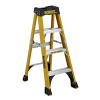 DEWALT DXL3410-04 4 ft. Fiberglass Stepladder, 375 lbs. Load Capacity, Type IAA