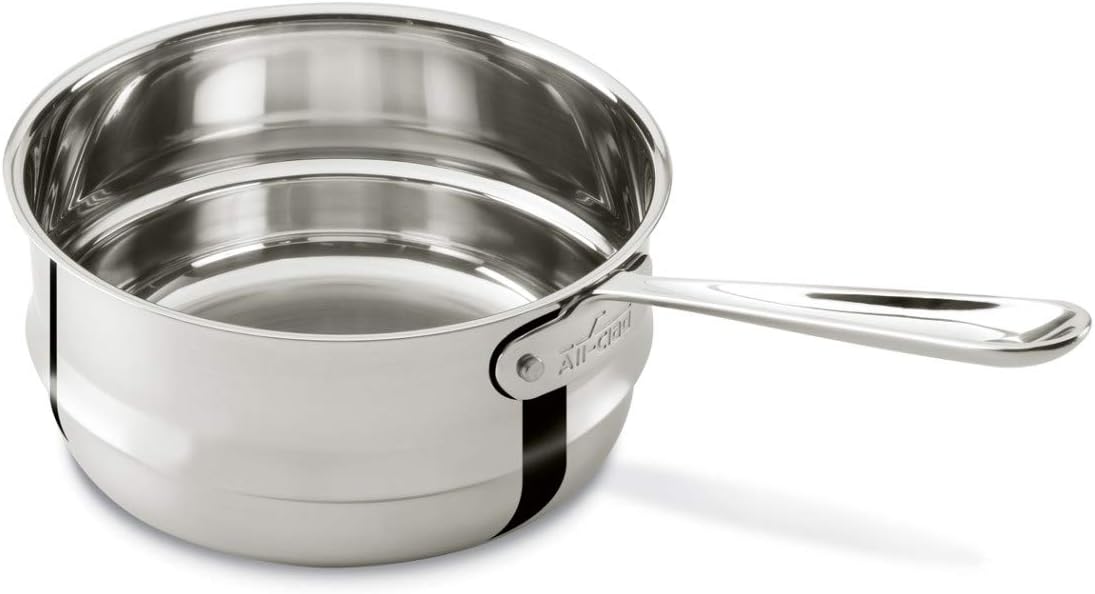 Mainstays Stainless Steel 4 Quart Steamer Pot with Steamer Insert and Lid 