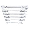 GEARWRENCH 89101D Metric Flex Flare Nut Ratcheting Wrench Set (6-Piece)