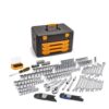 GEARWRENCH 80940 1/4 in., 3/8 in. and 1/2 in. Drive SAE/Metric Mechanics Tool Set in 3-Drawer Storage Box (219-Piece)