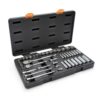 GEARWRENCH 89090 1/4 in. and 3/8 in. Drive 84-Tooth, Standard and Deep, SAE Mechanics Tool Set in Storage Case (47-Piece)