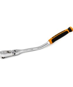 GEARWRENCH 81213T 3/8 in. Drive 90-Tooth Dual Material Offset Flex Head Teardrop Ratchet