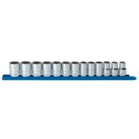 GEARWRENCH 80710D 1/2 in. Drive 12-Point Metric Standard Socket Set (13-Piece)