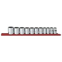 GEARWRENCH 80711 1/2 in. Drive 12-Point SAE Standard Socket Set (11-Piece)